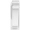 Ekena Millwork Imperial Architectural Grade PVC Outlooker with Traditional Ends, 7"W X 16"D X 22"H OUTP07X16X22IMP01 - alternate 3